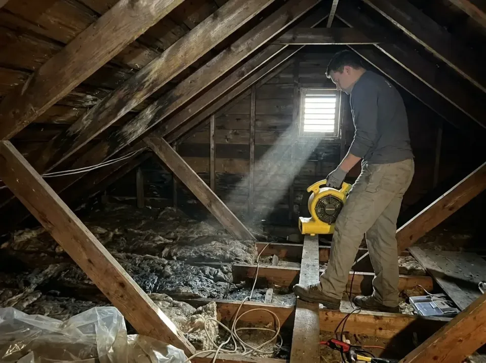 attic-water-damage-drying-proc-007 — frequently asked questions, Emergency Water Extraction & 24/7 Flood Response in Batavia…
